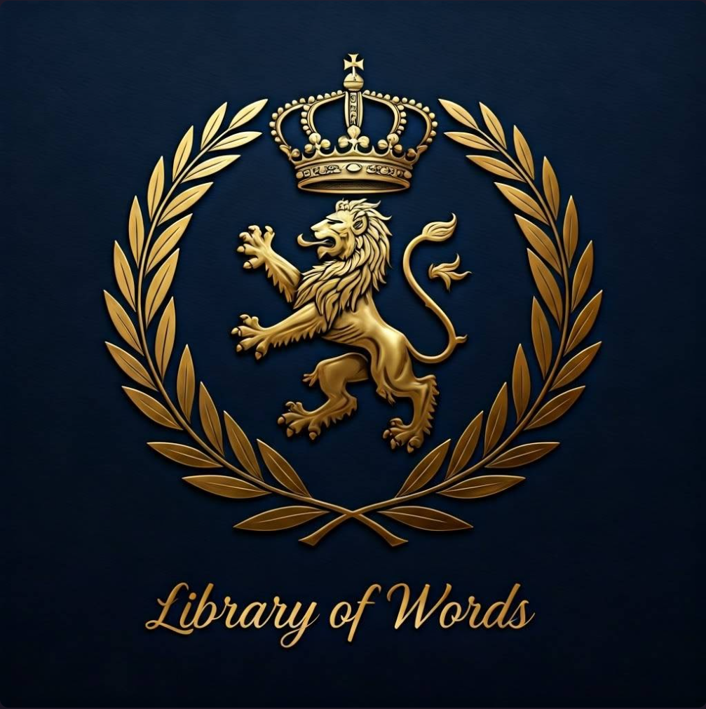 Library of Words Logo